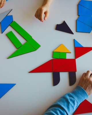 Een Tangram In 3D Shutterstock 1046491075