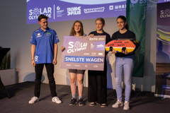 Winnaarssolarolympiade GO!Atheneumtienen Snelste Wagen Rh2