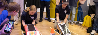 Winnaarssolarolympiade GO!Atheneumtienen Snelste Wagen 2 Rh