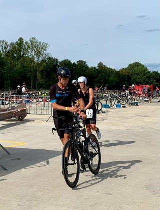 Gerben Met Triatlonfiets