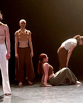Vijf Dansers In Examenmodus 2B