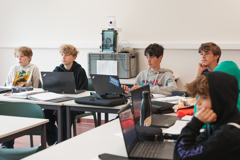 Leerlingen In Klas Rh