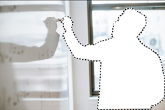 Verdwijnende Leerkracht Aan Bord Rh