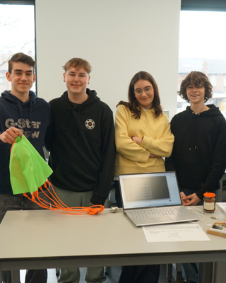 Team GO! Atheneum Beveren Winnaar Cansat Wedstrijd 2025