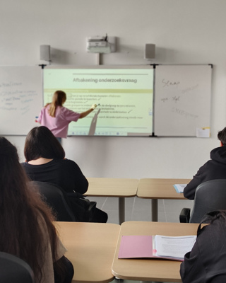 Klas 7E Voorbereidingsjaar In GO! Campus Busleyden Rh