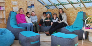 Juffen En Leerlingen Poserend In De Zen Zone Rh (1)