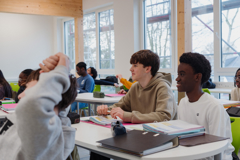 Leerlingen In Klas Rh